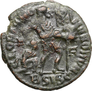 reverse: Valentinian I (364-375).. AE 18 mm. Sirmium mint