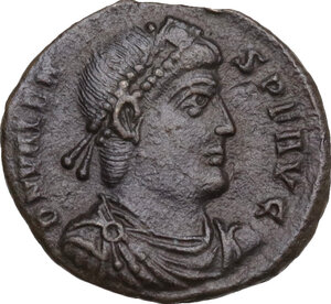 obverse: Valens (364-378).. AE 18 mm. Siscia mint, 364-367 AD