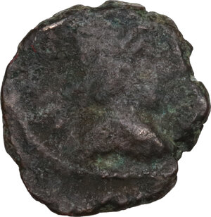 obverse: Temp. Theodosius I, last quarter 4th century BC.. Barbarous AE 9.5 mm