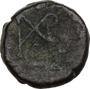 reverse: Marcian (450-457).. AE Nummus, Constantinople (?) mint