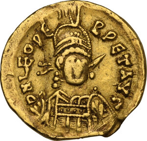 obverse: Leo I (457-474). AV Solidus, Constantinople mint, c. 465-466 AD
