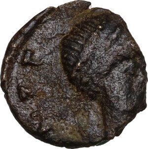 obverse: Ostrogothic Italy, Odovacar (476-493).. AE Nummus in the name of Zeno, Rome mint (?)