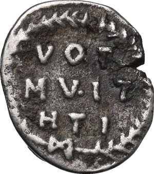 reverse: Justinian I (527-565).. AR Siliqua, Carthage mint, c. 533-537 AD