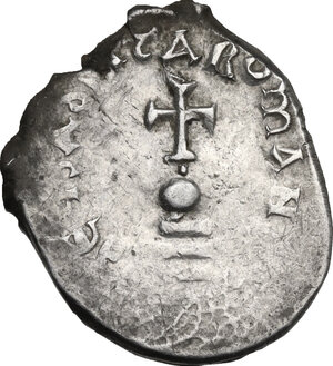 reverse: Heraclius (610-641).. AR Hexagram or Double Miliarense, Constantinople mint