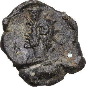 obverse: Leads from Ancient World. Roman lead Seal, 3rd-4th centuries AD