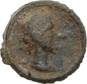 obverse: Leads from Ancient World. Roman lead Tessera (?), 3rd-4th centuries AD