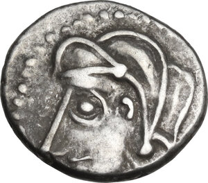 obverse: Central Gaul.  Bituriges Cubi.. AR Quinarius, c. 100/80-60 BC