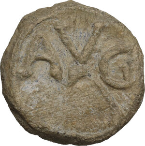 obverse: Leads from Ancient World. Roman lead Tessera, c. 1st-3rd cent AD