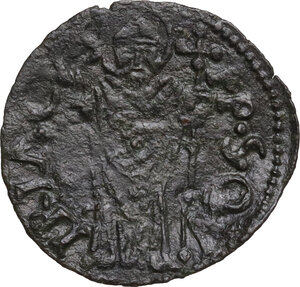 reverse: Ancona.  Monete anonime del principio del sec. XVI (attribuite a Clemente VII). Quattrino