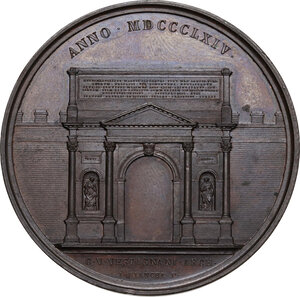 reverse: Pio IX  (1846-1878), Giovanni Mastai Ferretti. Medaglia A. XIX