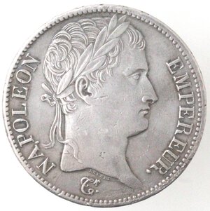 obverse: Francia. Napoleone I Imperatore. 1804-1814. 5 franchi 1811 A Zecca di Parigi. Ag.