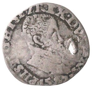 obverse: Olanda. Filippo II. Dominazione spagnola. 155?. Ag. 