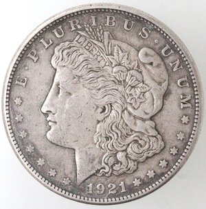 obverse: USA. Dollaro Morgan 1921 S. Ag. 