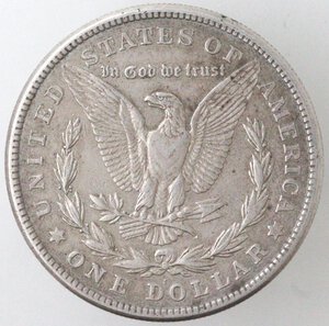 reverse: USA. Dollaro Morgan 1921 S. Ag. 