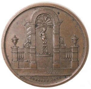 obverse: Medaglie. Belgio. Medaglia 1820. Per la costruzione della fontana 