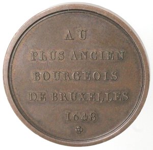 reverse: Medaglie. Belgio. Medaglia 1820. Per la costruzione della fontana 