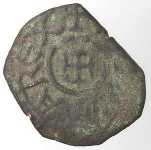 obverse: Gaeta. Guglielmo I o II. 1154-66/ 1166-89. Follaro. Ae.