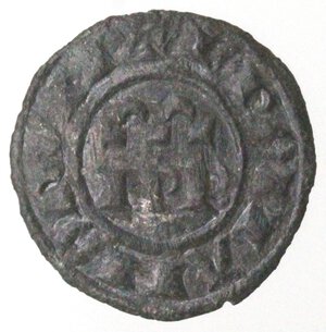 obverse: Messina. Federico II. 1197-1250. Denaro del 1245. Mi. 