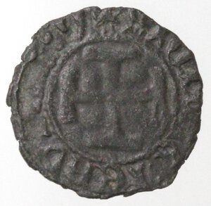 reverse: Napoli. Ferdinando I d Aragona. 1458-1494. Tornese. Ae