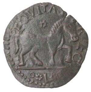 reverse: Napoli. Federico III d Aragona. 1496-1501. Cavallo. Ae. 