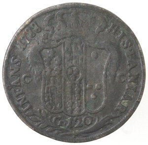 reverse: Napoli. Ferdinando IV. 1759-1799. Piastra 1788. Ae.