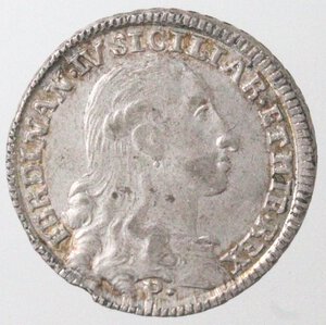 obverse: Napoli. Ferdinando IV. 1759-1798. Tarì 1795. Ag. 