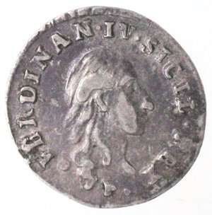 obverse: Napoli. Ferdinando IV. 1759-1799. Carlino 1798. Ag.