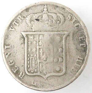 reverse: Napoli. Ferdinando II. 1830-1859. Piastra 1857. MB. 
