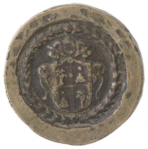 obverse: Pesi Monetali. Roma. Alessandro VII. 1655-1667. Peso monetale del doblon d’Italia. Ae. 