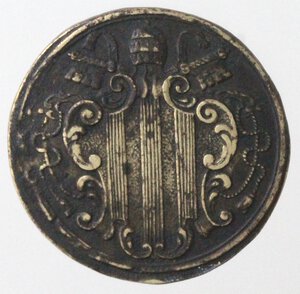 obverse: Pesi Monetali. Roma. Benedetto XIV. 1740-1758. Peso monetale dello Zecchino Romano. Br. 