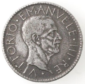 obverse: Vittorio Emanuele III. 1900-1943. 20 lire 1927 Littore. MB. 