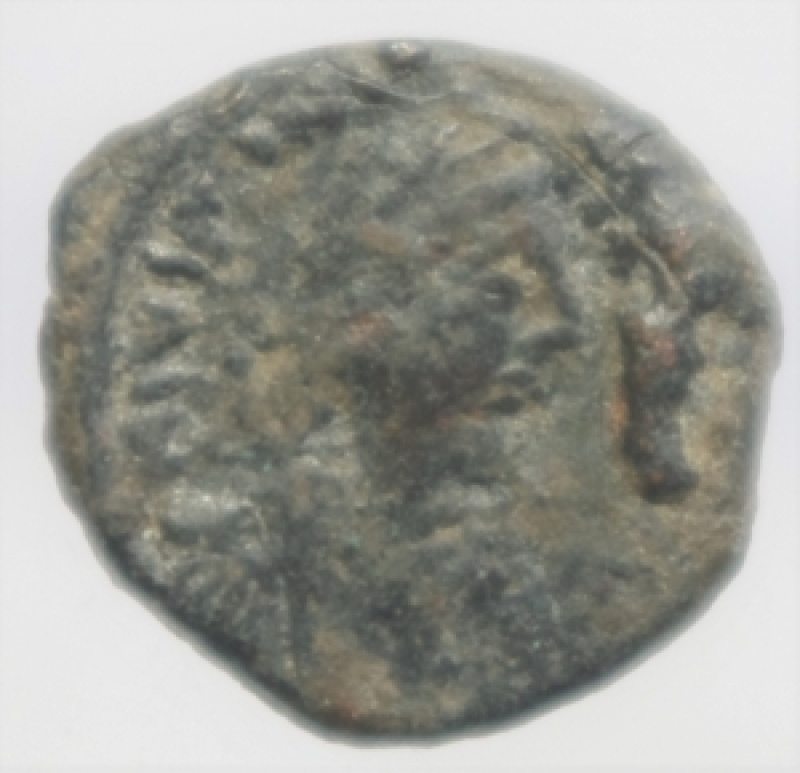 obverse: Bizantini .Giustiniano I 527-565 d.C. Decanummo. Ae. Nicomedia. D\ Busto verso destra R\ grande I ANNO in esergo NIKO.Peso gr. 3,97. Diametro mm. 17,1. BB.