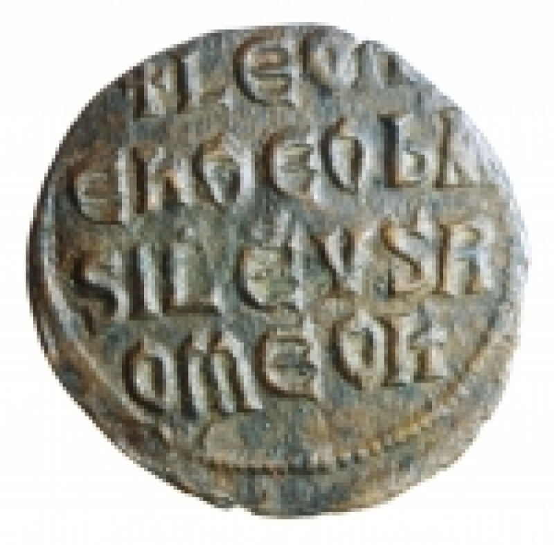 reverse: Impero Bizantino. Leone VI (886-912). Follis, Costantinopoli. D/LEON S ALEXANDROS Leone di fronte. R/ +LEON S ALEXAN GROS bASIL ROMEON Legenda in quattro righe. D.O. 6. gr. 5,90mm. 26.00 AE. BB. ex Inasta 29 lotto 1483