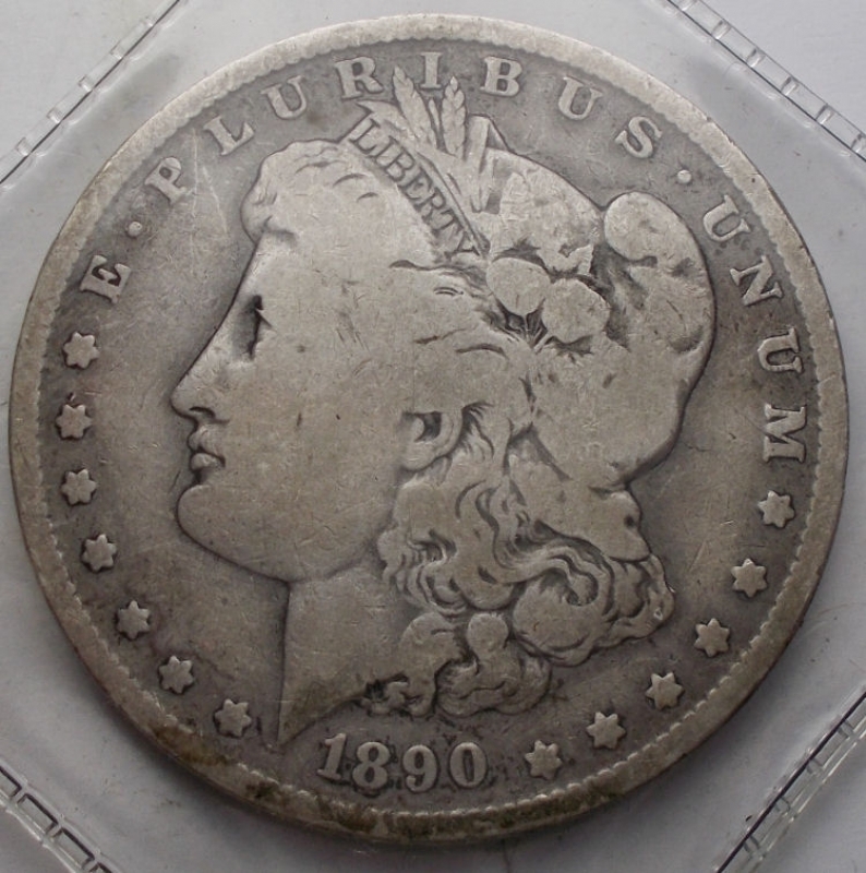 obverse: Monete del Mondo - Usa Morgan Dollar 1890 O