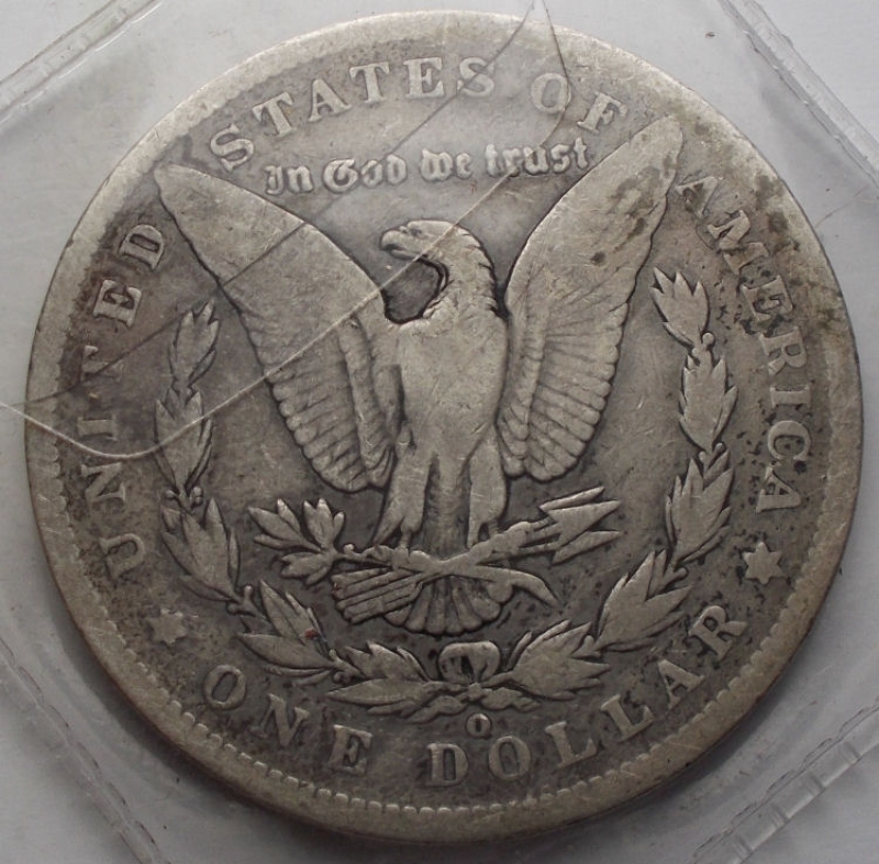 reverse: Monete del Mondo - Usa Morgan Dollar 1890 O