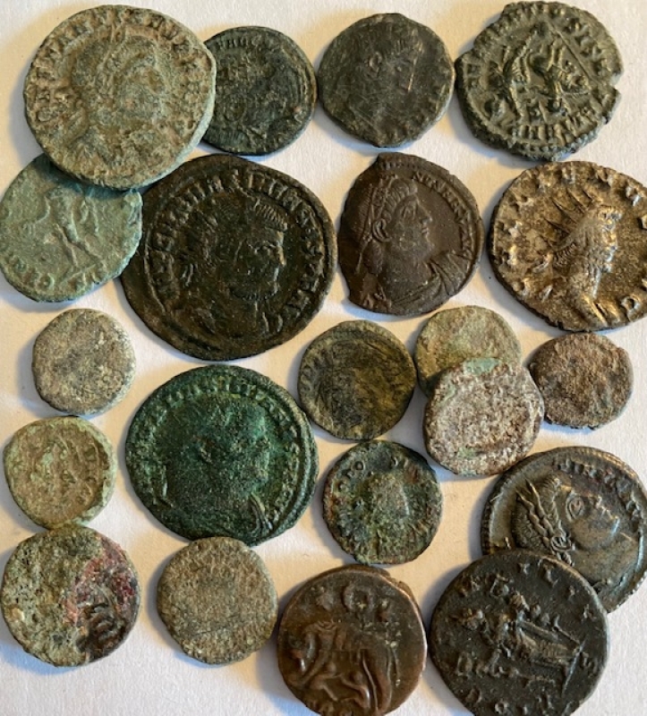 obverse: Lotti.Impero Romano.Lotto di 21 monete romane III e IV secolo