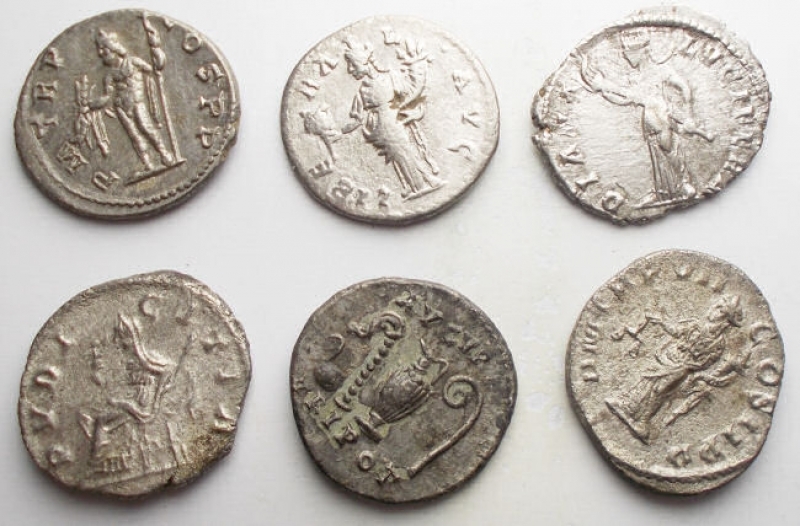 reverse: Lotti - Impero Romano. Insieme di 6 esemplari