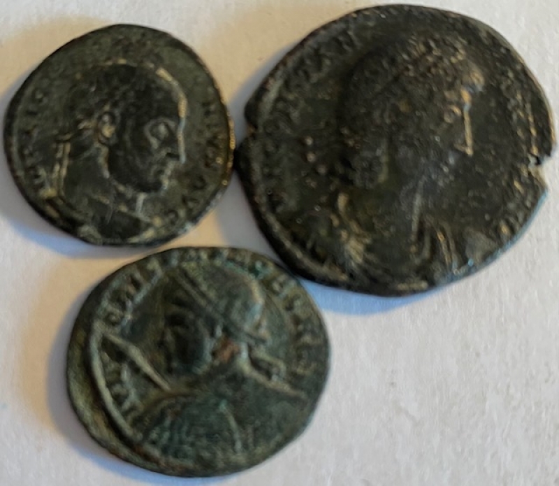 obverse: Lotti.Impero Romano.Lotto di 3 monete Costanzo II,Licinio,Crispo, mediamente BB