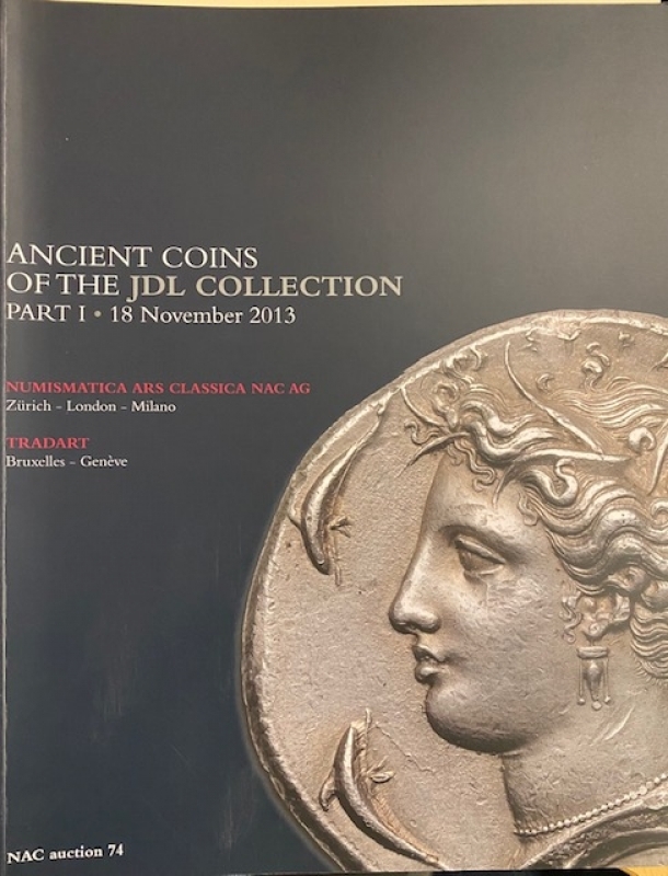 obverse: Cataloghi d Asta.NAC. Ancient Coins of the JDL Collection Part I.18 Novembre 2012.Ottime condizioni.