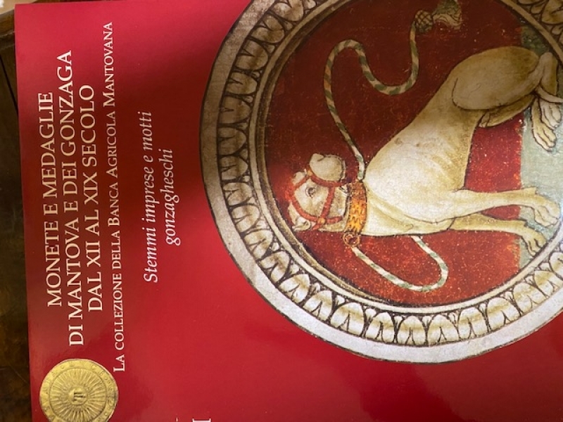 obverse: Libri.Monete e medaglie di Mantova e dei Gonzaga dal XII fino XIX secolo.II Volume della Banca Agrigola Mantovana. In ottima conservazione