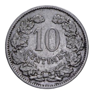 reverse: LUSSEMBURGO ADOLPHE 10 CENT. 1901 NI 2,99 GR. BB+