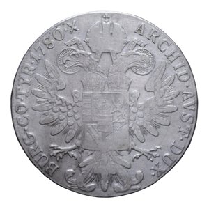 reverse: AUSTRIA TALLERO 1780 AG. 27,82 GR. qBB
