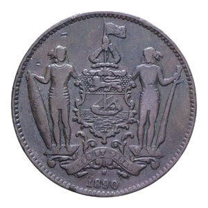 obverse: BORNEO NORTH BRITISH 1 CENT. 1890 CU 9,21 GR. BB