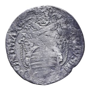 obverse: ANCONA PAOLO IV (1555-1559) GIULIO AG. 2,74 GR. MB-BB