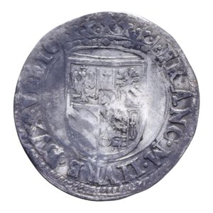 reverse: PESARO FRANCESCO MARIA II DELLA ROVERE (1574-1621) PAOLO S. FRANCESCO RR AG. 3,02 GR. MB+/MB