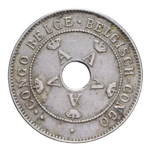 obverse: CONGO BELGA 10 CENT. 1911 NI 4,14 GR. BB+