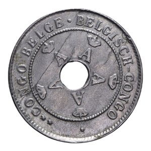 obverse: CONGO BELGA 10 CENT. 1911 NI 3,93 GR. SPL