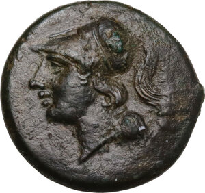 obverse: Samnium, Southern Latium and Northern Campania, Suessa Aurunca. AE 19 mm, 265-240 BC