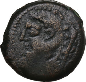 obverse: Gades. AE Semis, 2nd-1st century BC