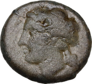 obverse: Central and Southern Campania, Neapolis. AE 16.5 mm, 300-275 BC